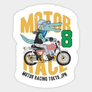 Motor race Sticker
